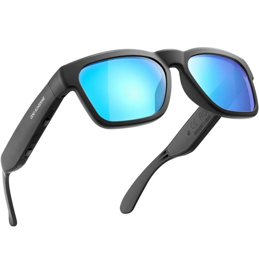 OhO Smart Glasses,Polarized Sunglasses with Bluetooth Speaker